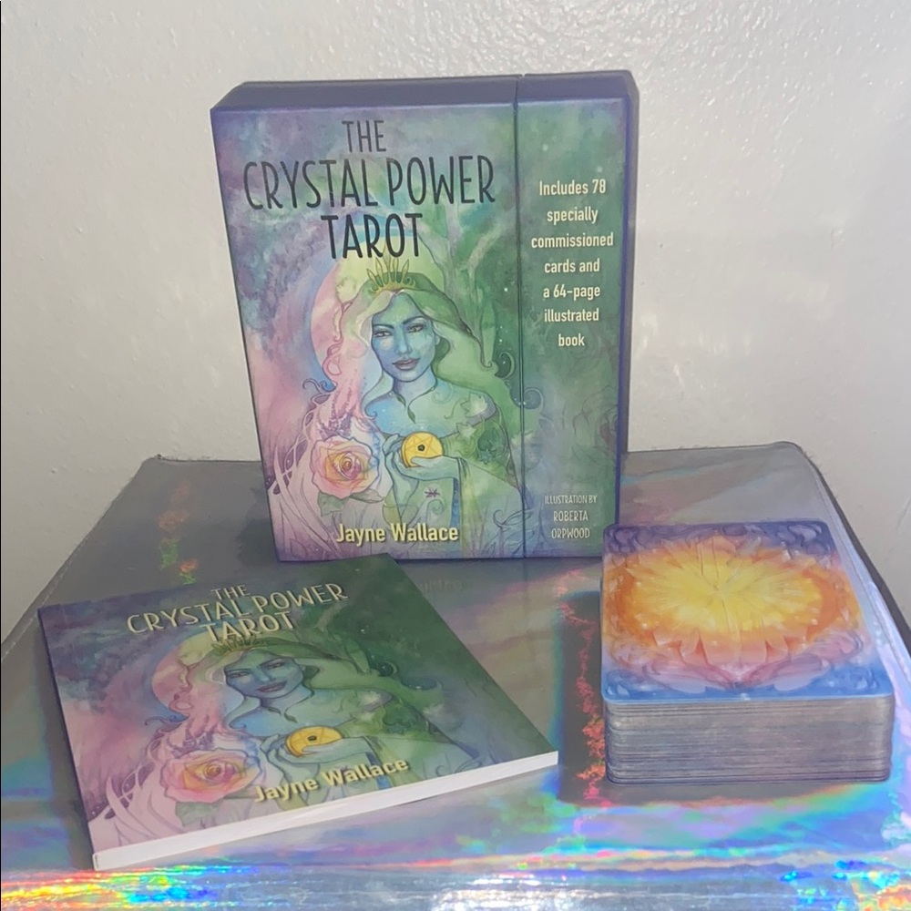 The Crystal Power Tarot Set by Jayne Wallace